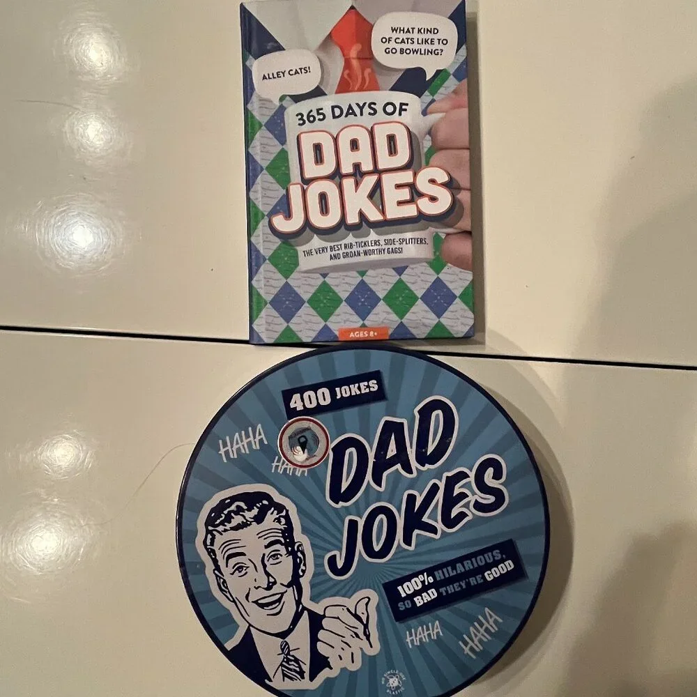 Dad Jokes (400‎ Jokes in a Tin / 365 Days of Jokes Book) (new/kids/x)